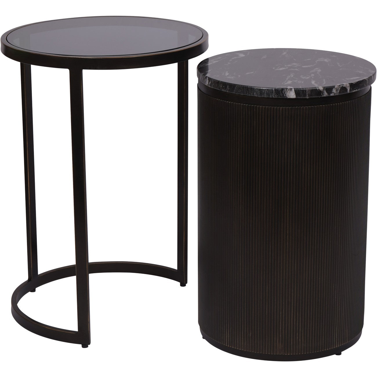 Belvedere Black Nesting Tables