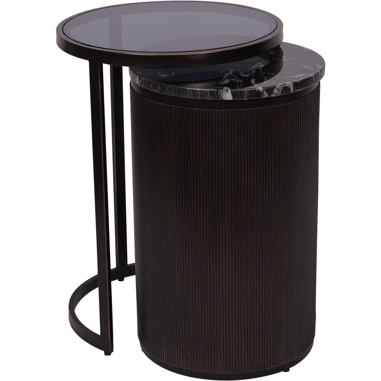 Belvedere Black Nesting Tables
