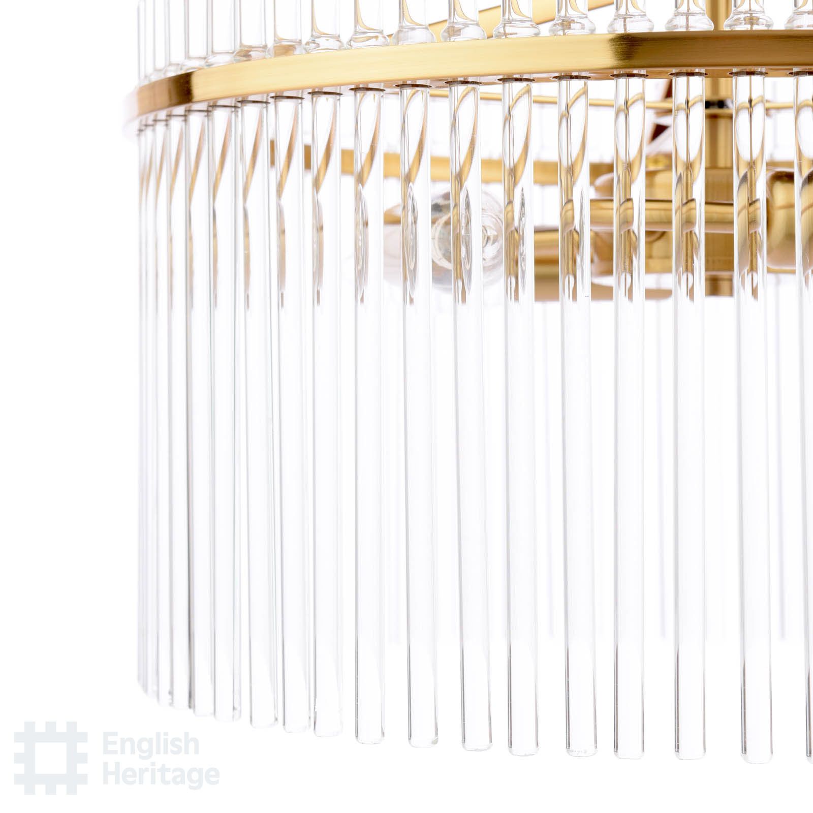 Eltham 4 Light Antique Gold Pendant
