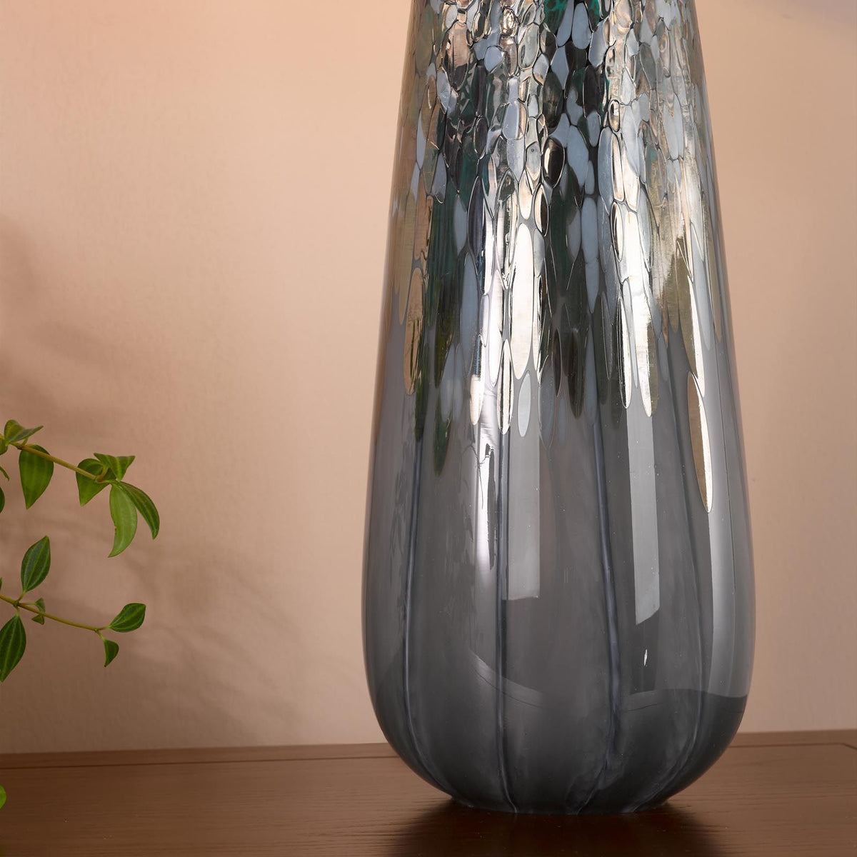 Erdis Blue Art Table Lamp Base Only