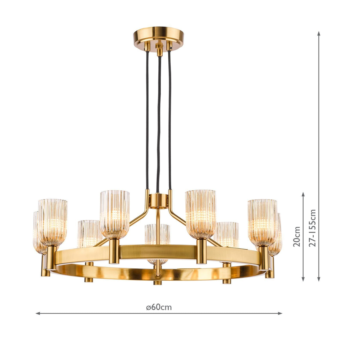 Hilaria 9 Light Ceiling Pendant
