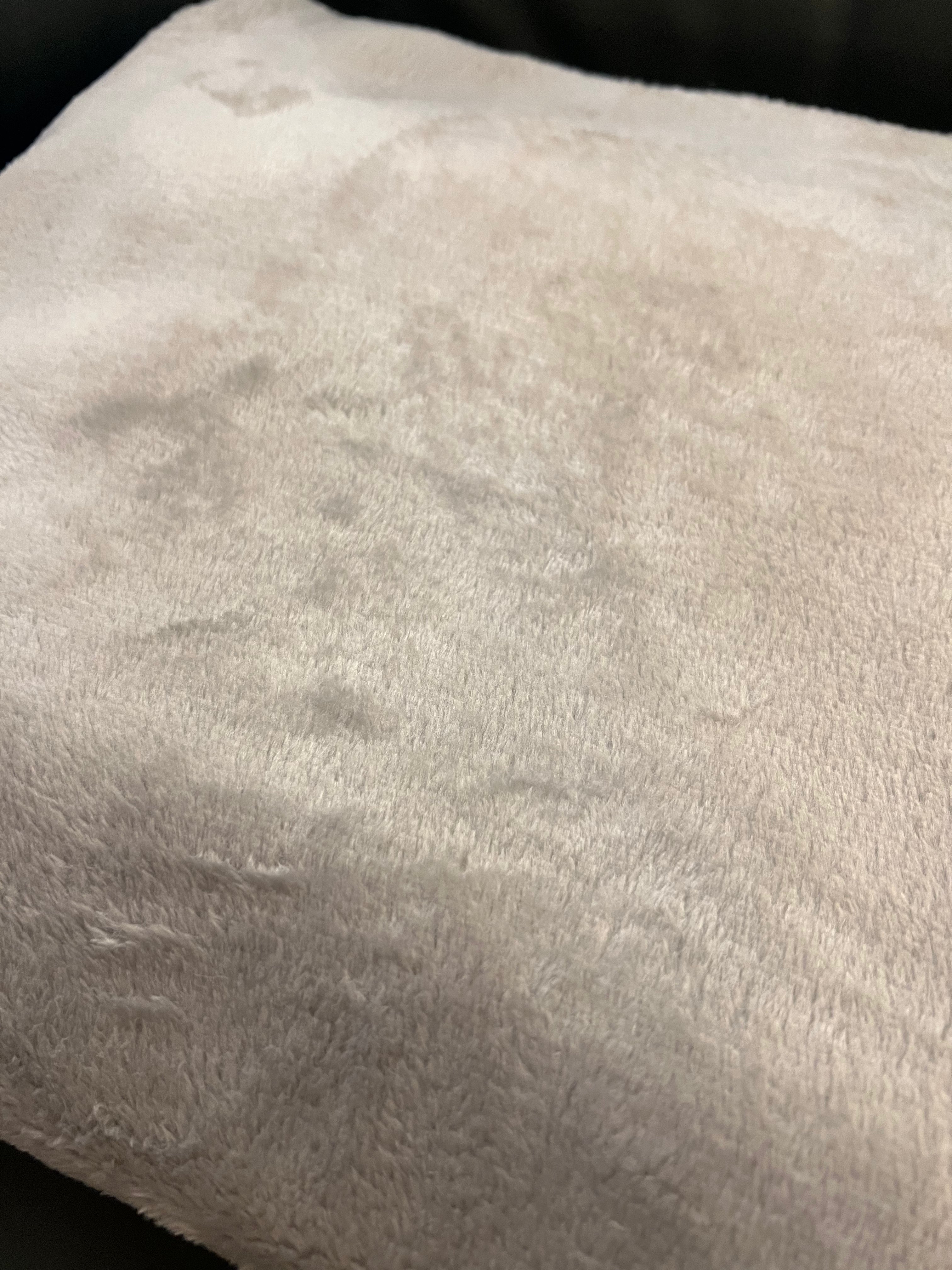 Soft Light Grey Blanket/ Throw