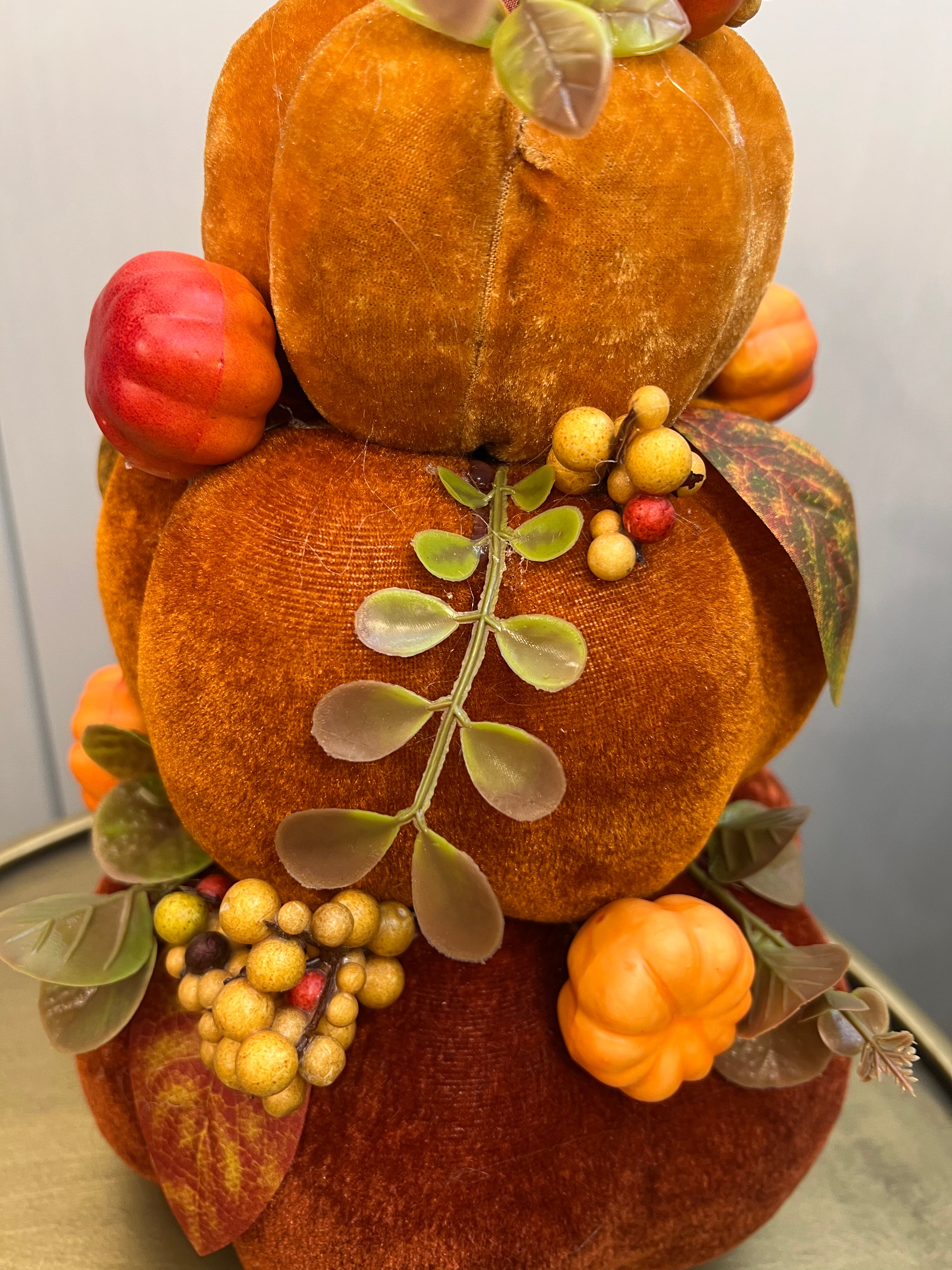 Triple  Pumpkin Stack