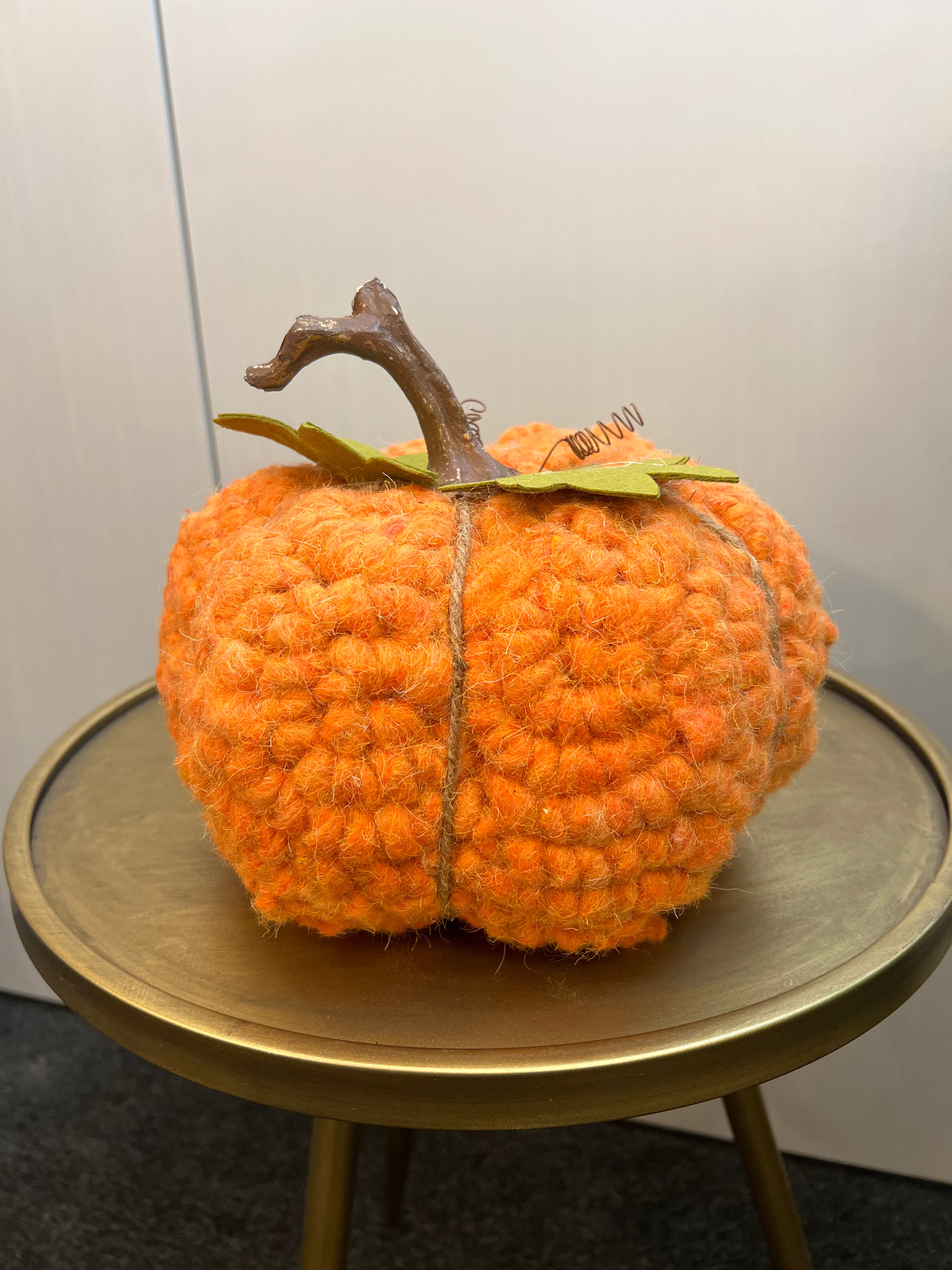 Rustic Woollen Pumpkin