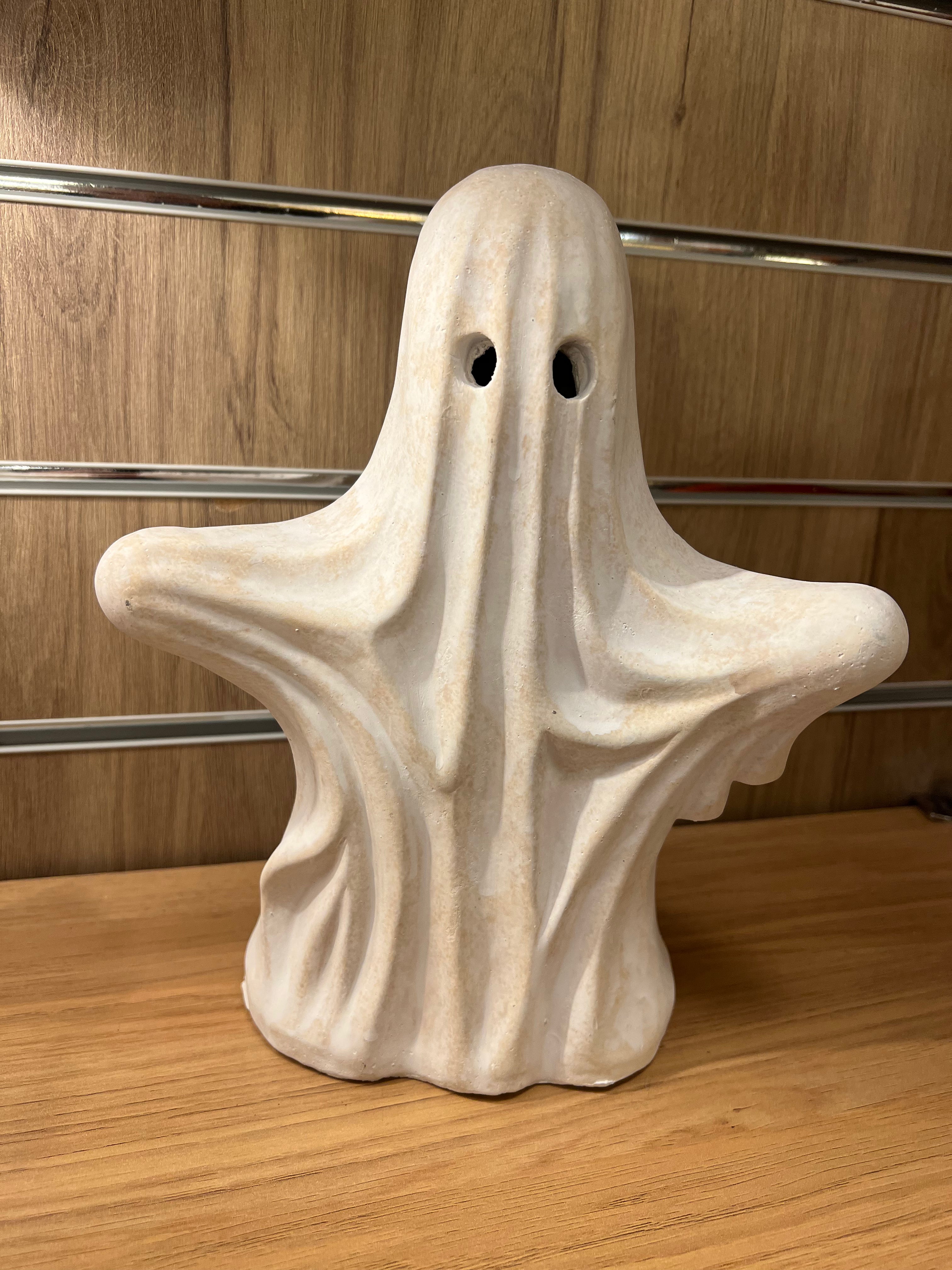 Large Cement Ghost Sculpture