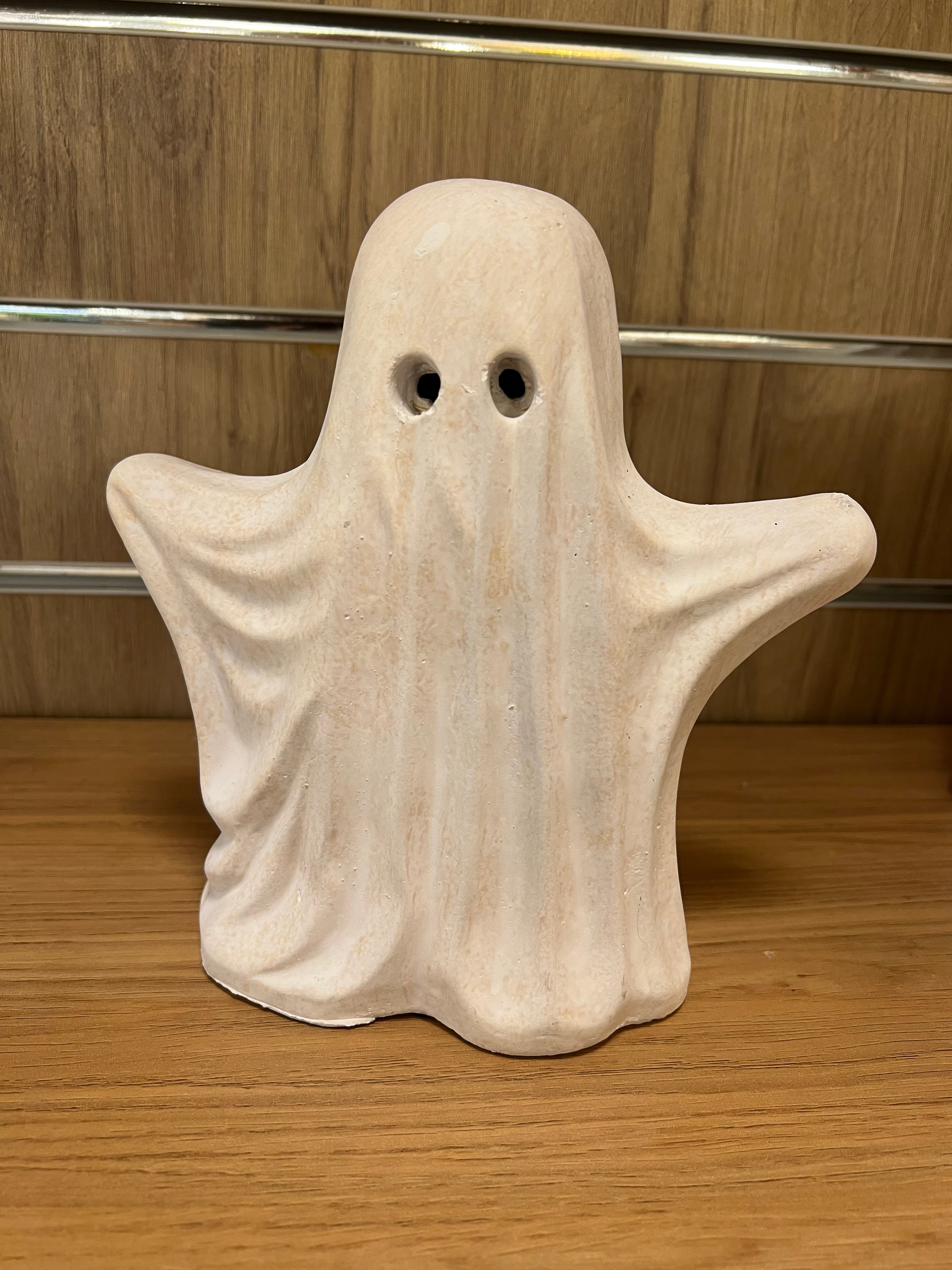 Small Cement Ghost Sculpture