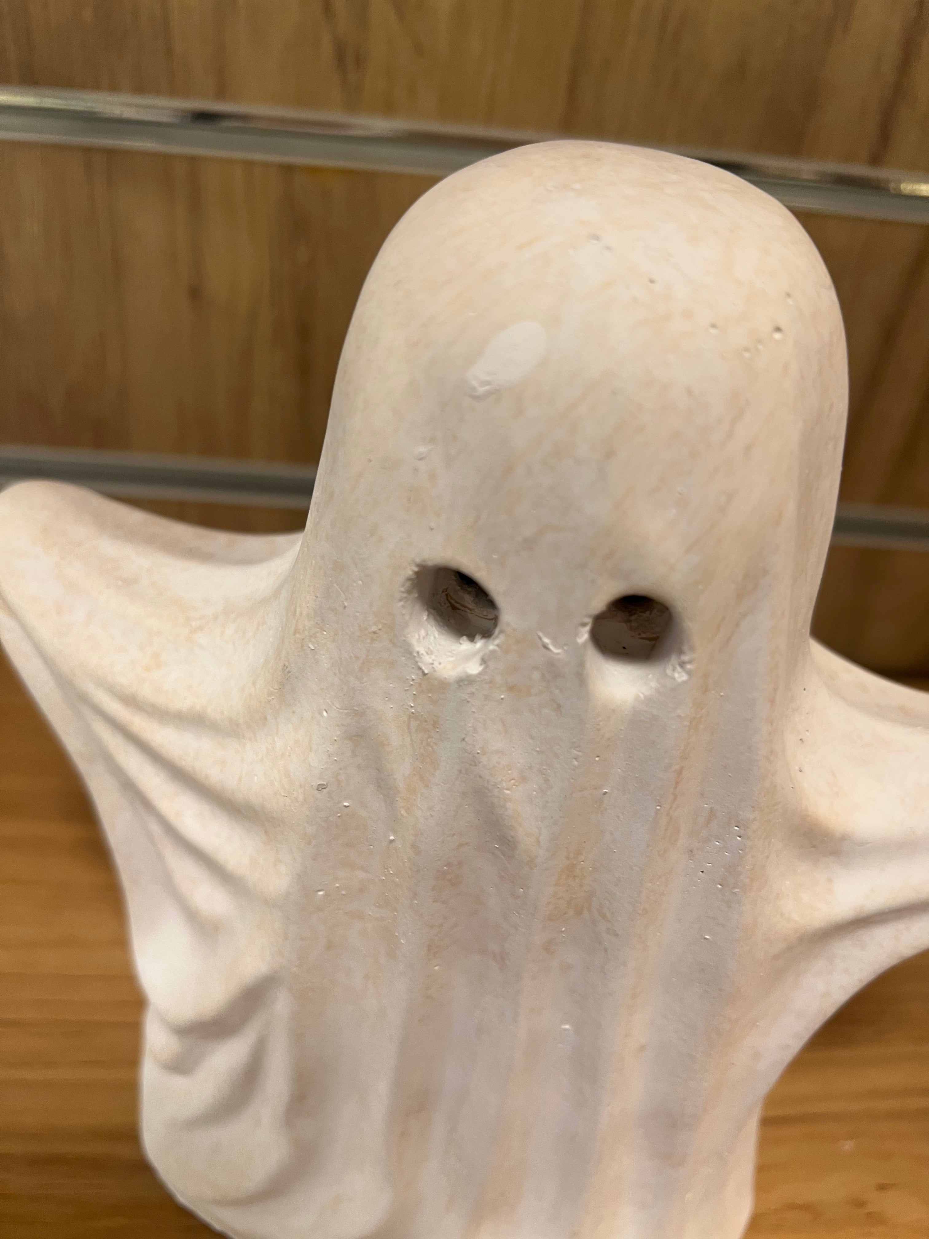 Small Cement Ghost Sculpture