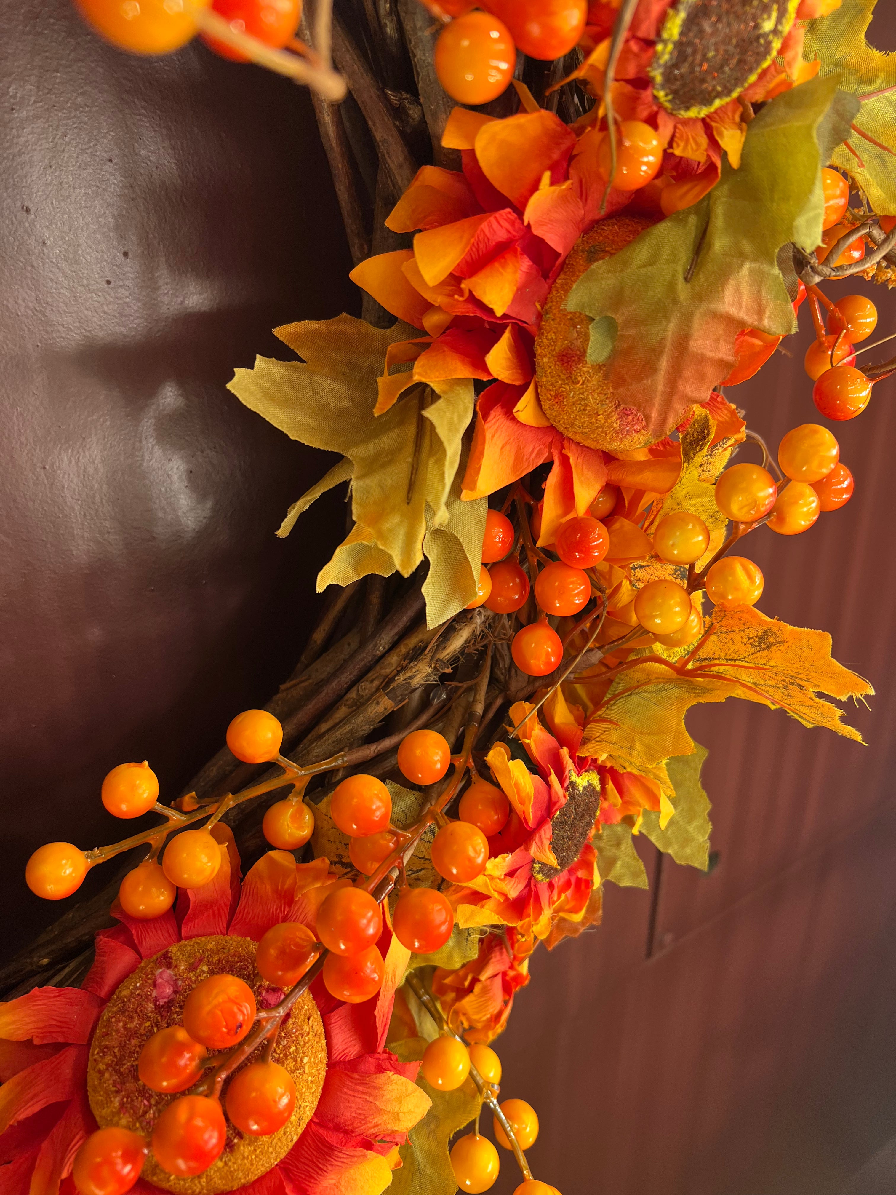 Sunflower Harvest Wreath
