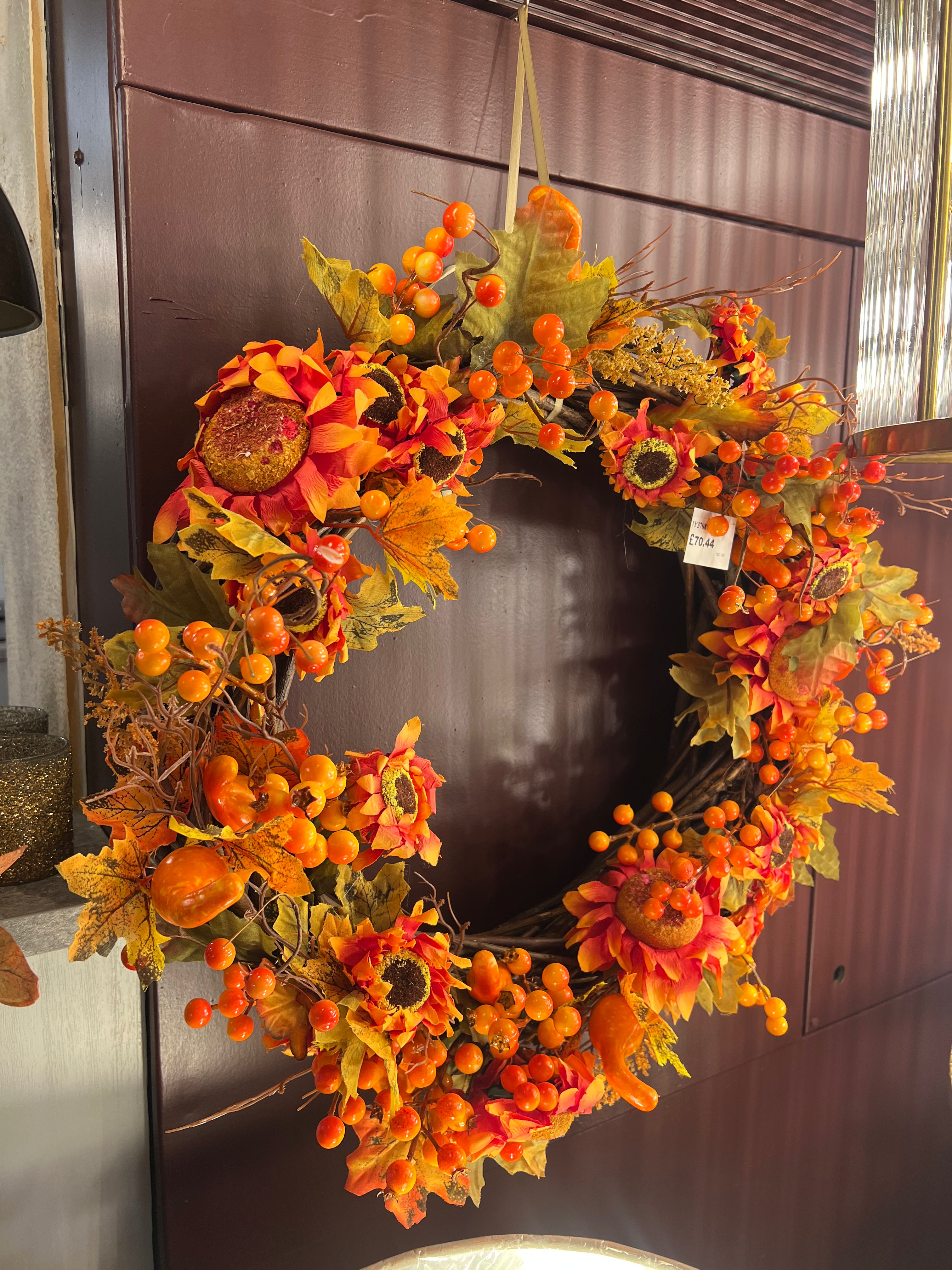 Sunflower Harvest Wreath