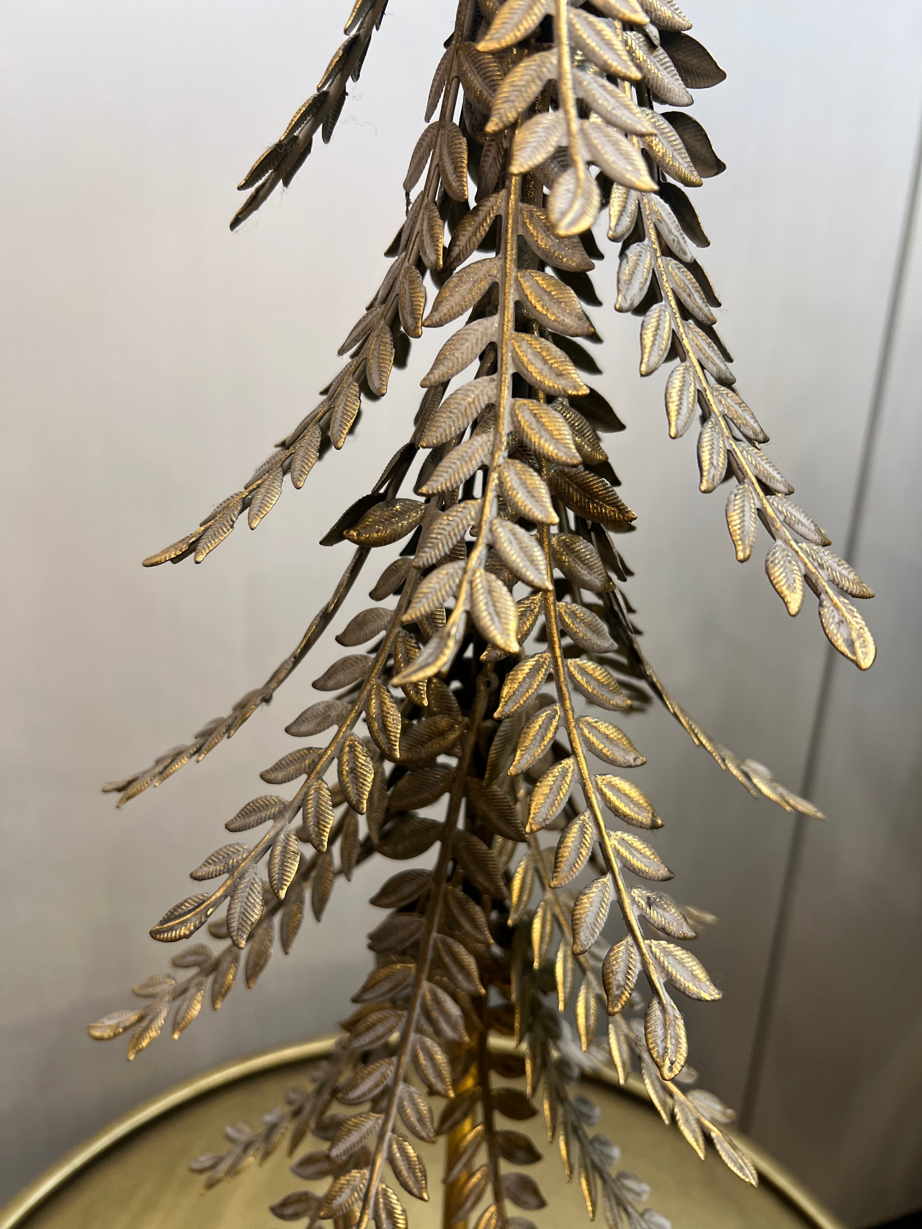 Tall Gold Tree with Star