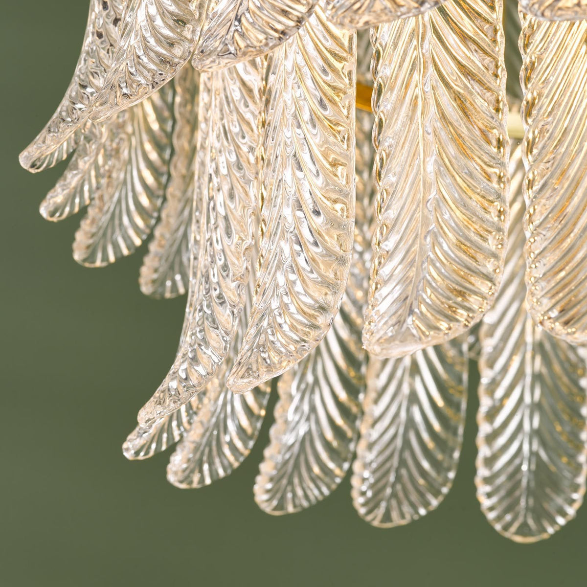 Irisen 6 Light Natural Brass Pendant
