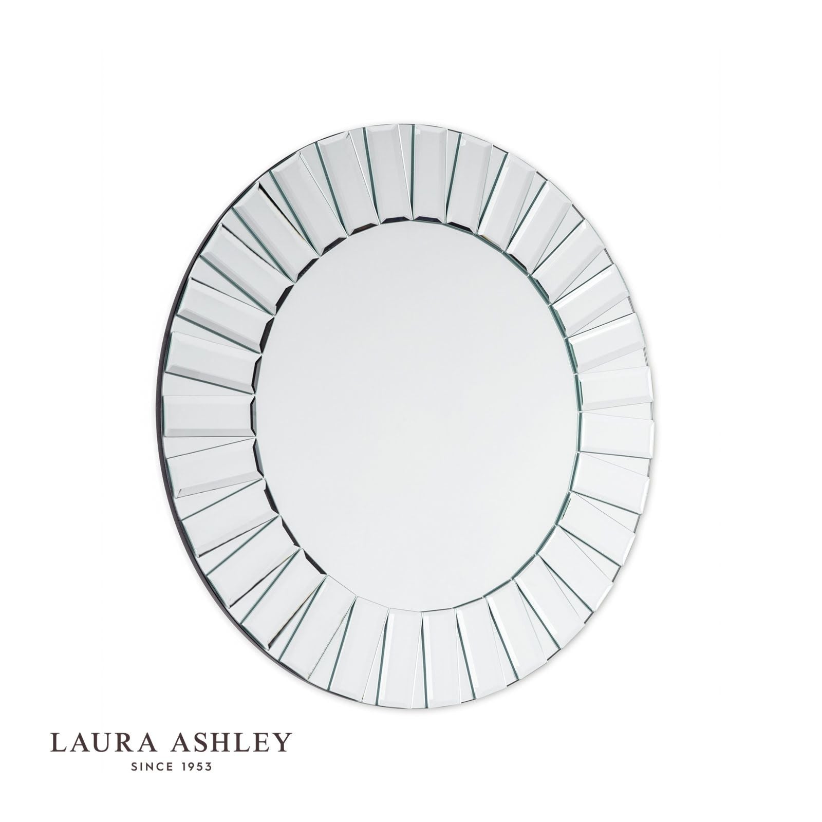 Capri Small Round Bevelled Mirror 60cm
