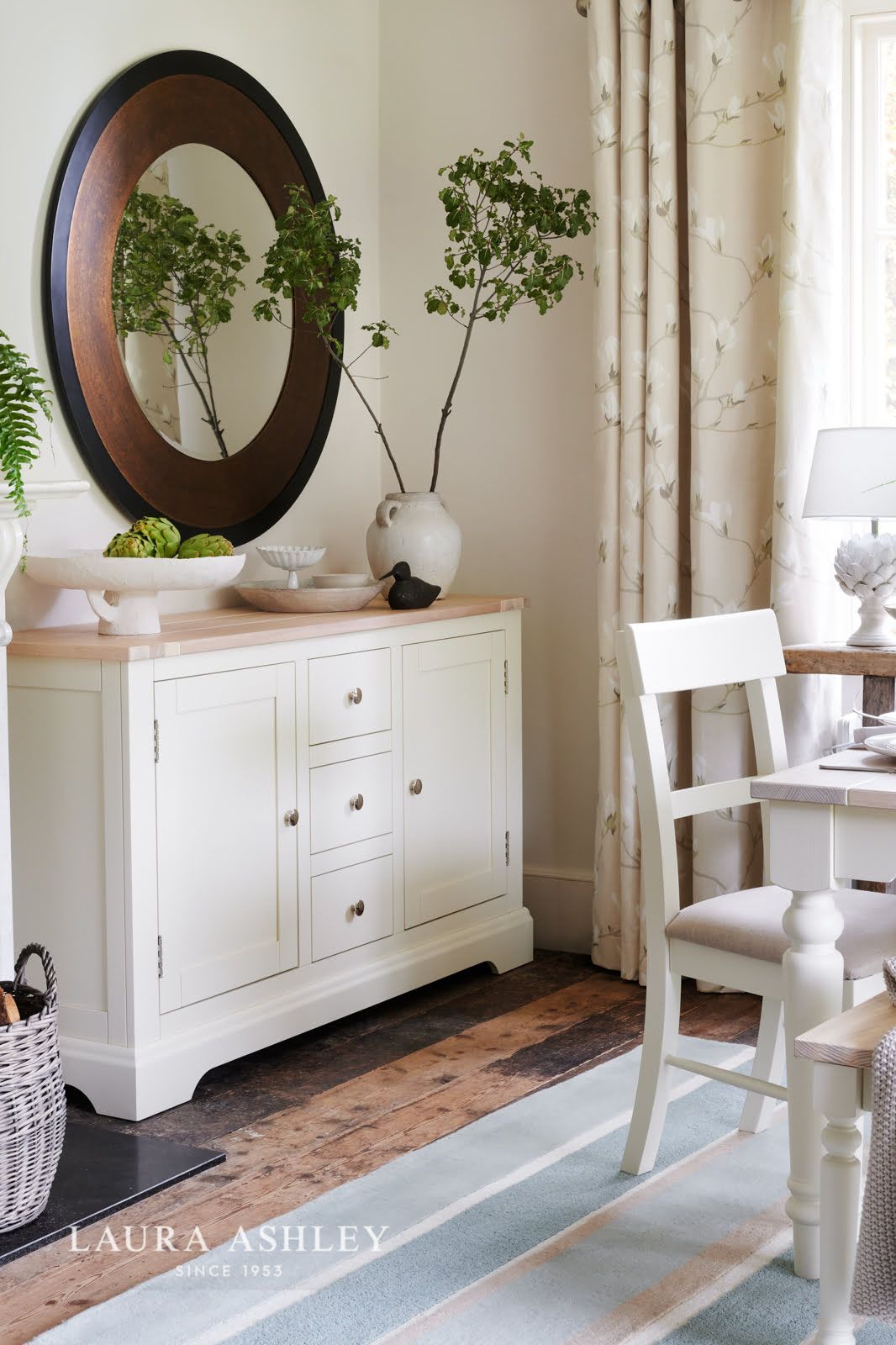 Laura Ashley Large Cara Mirror 110cm