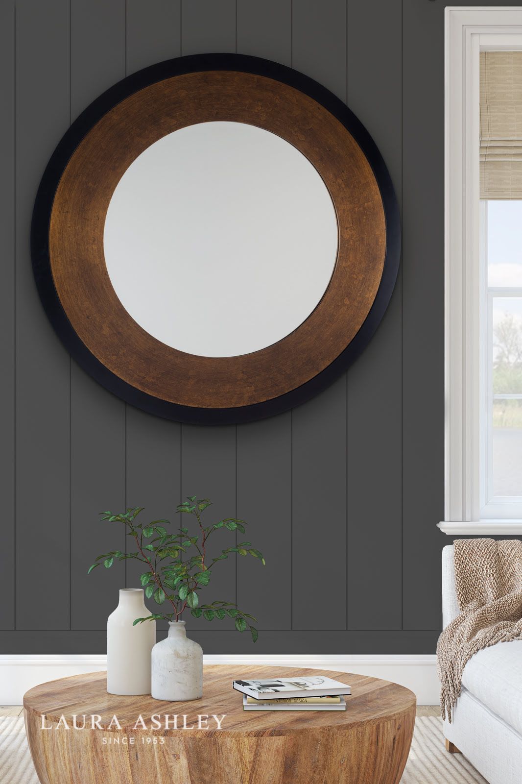 Laura Ashley Large Cara Mirror 110cm