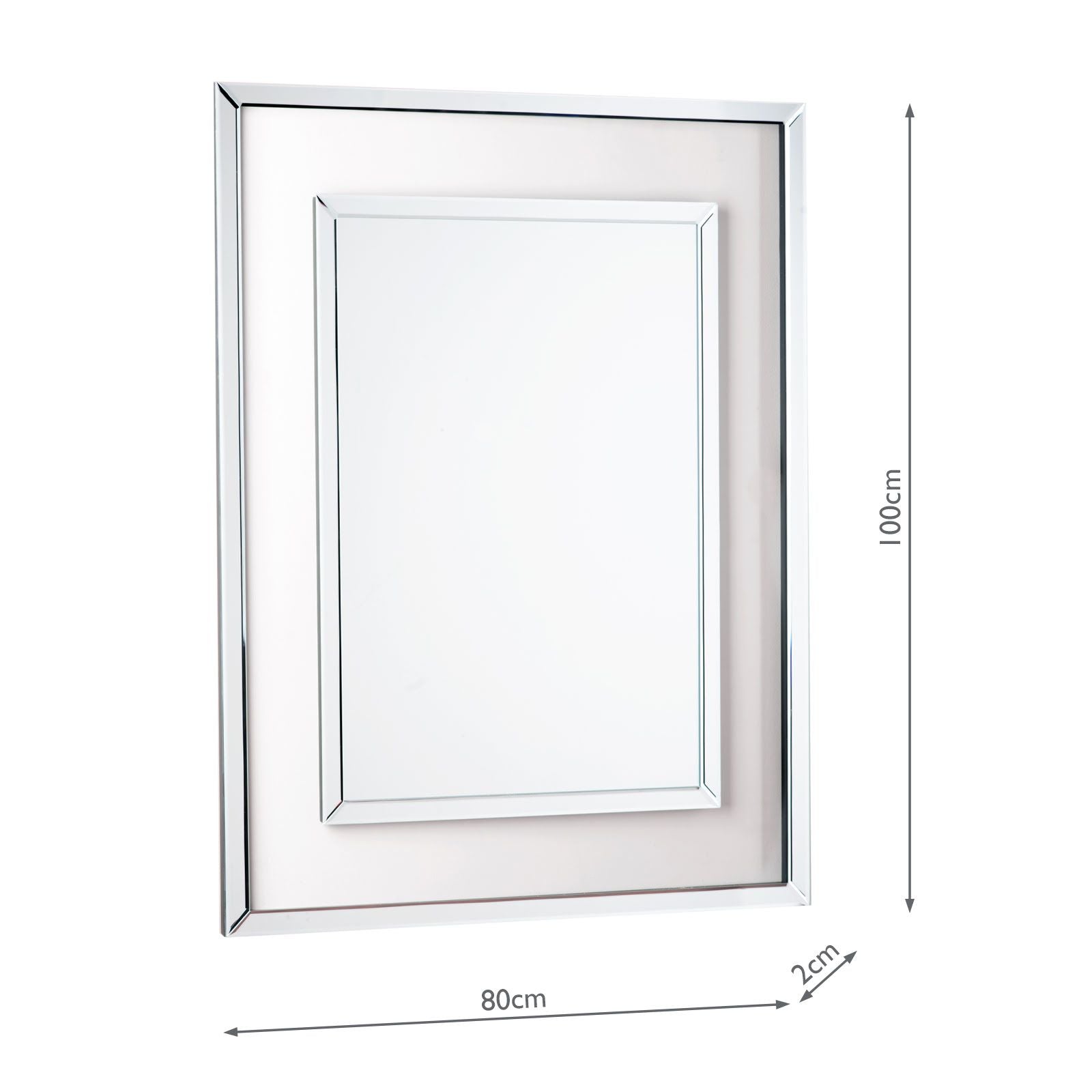 Laura Ashley Small Evie Mirror 100cm x 80xm