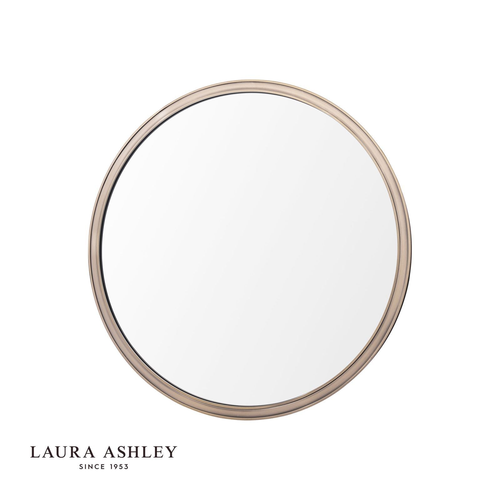 Harrington Mirror Antique Brass and Mirror 60cm