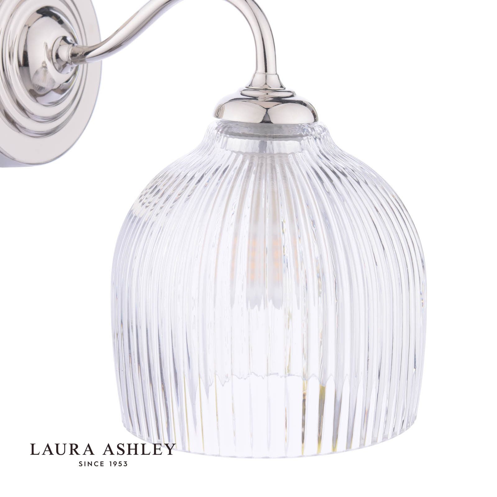 Charissa Polished Chrome Wall Light IP44
