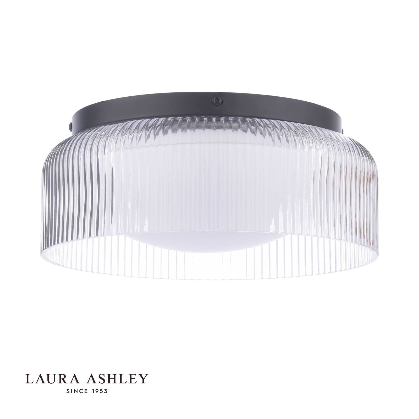 Clarissa Matt Black Flush Fitting IP44