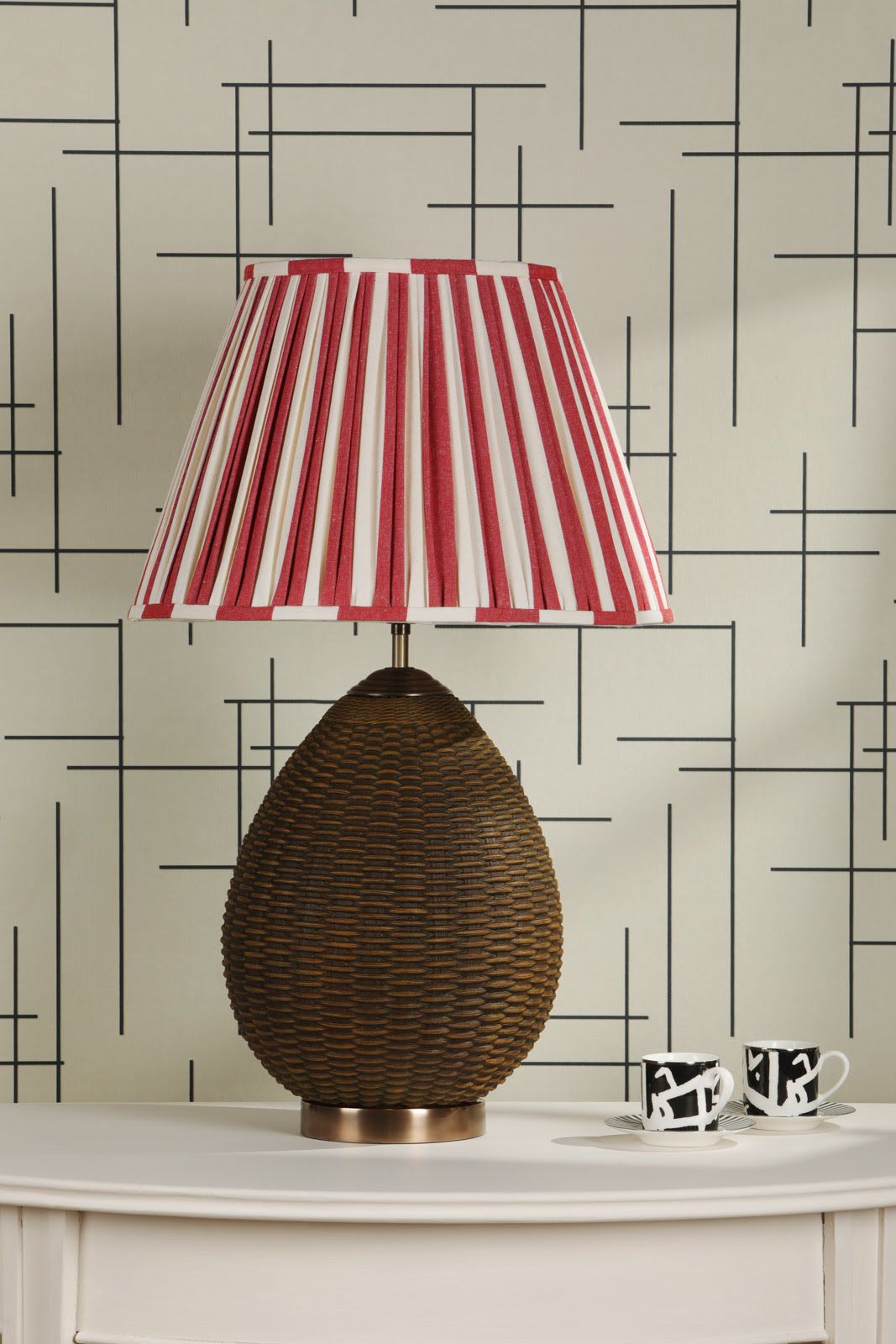 Lombok Rattan Table Lamp Base Only