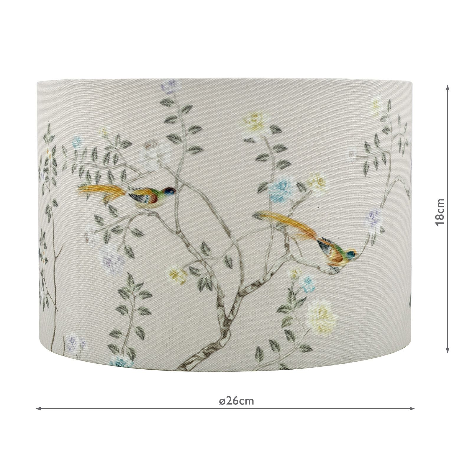 Marble Hill 26cm Cotton Drum Taupe Shade