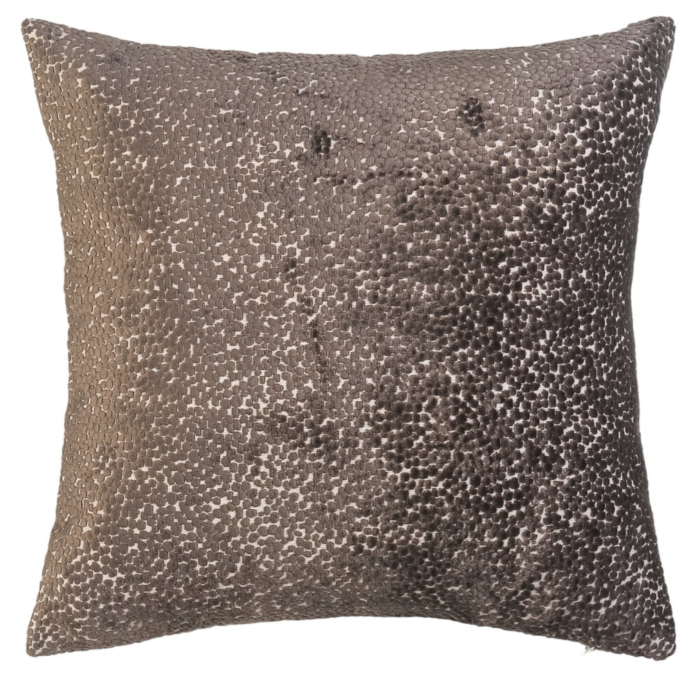 Malini Large Bingham Dark Brown Cushion