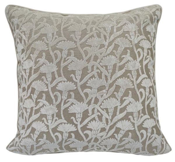 Malini Large Cassia Taupe Cushion