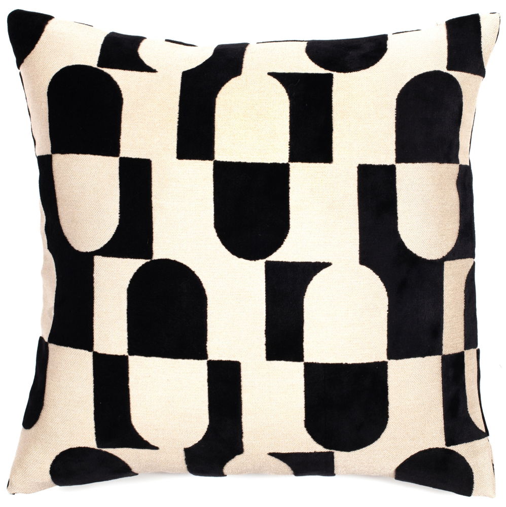 Paul Moneypenny Large Chillpill Black Cushion