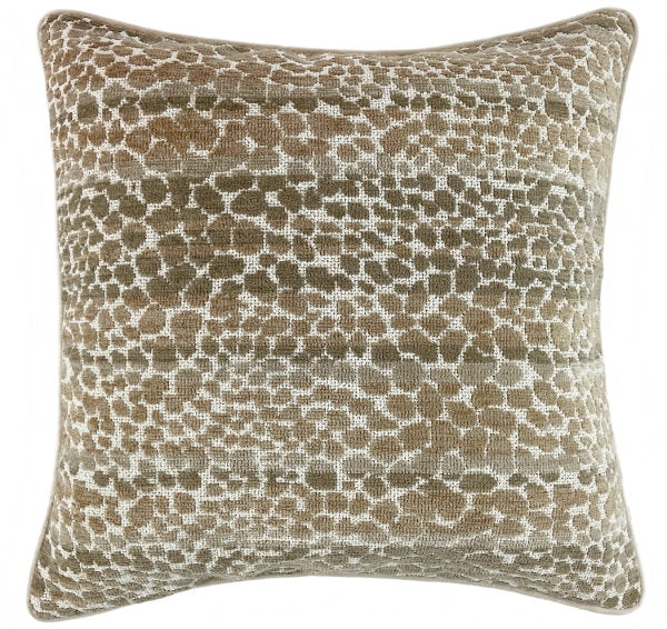 Malini Large Natural Cinder Cushion