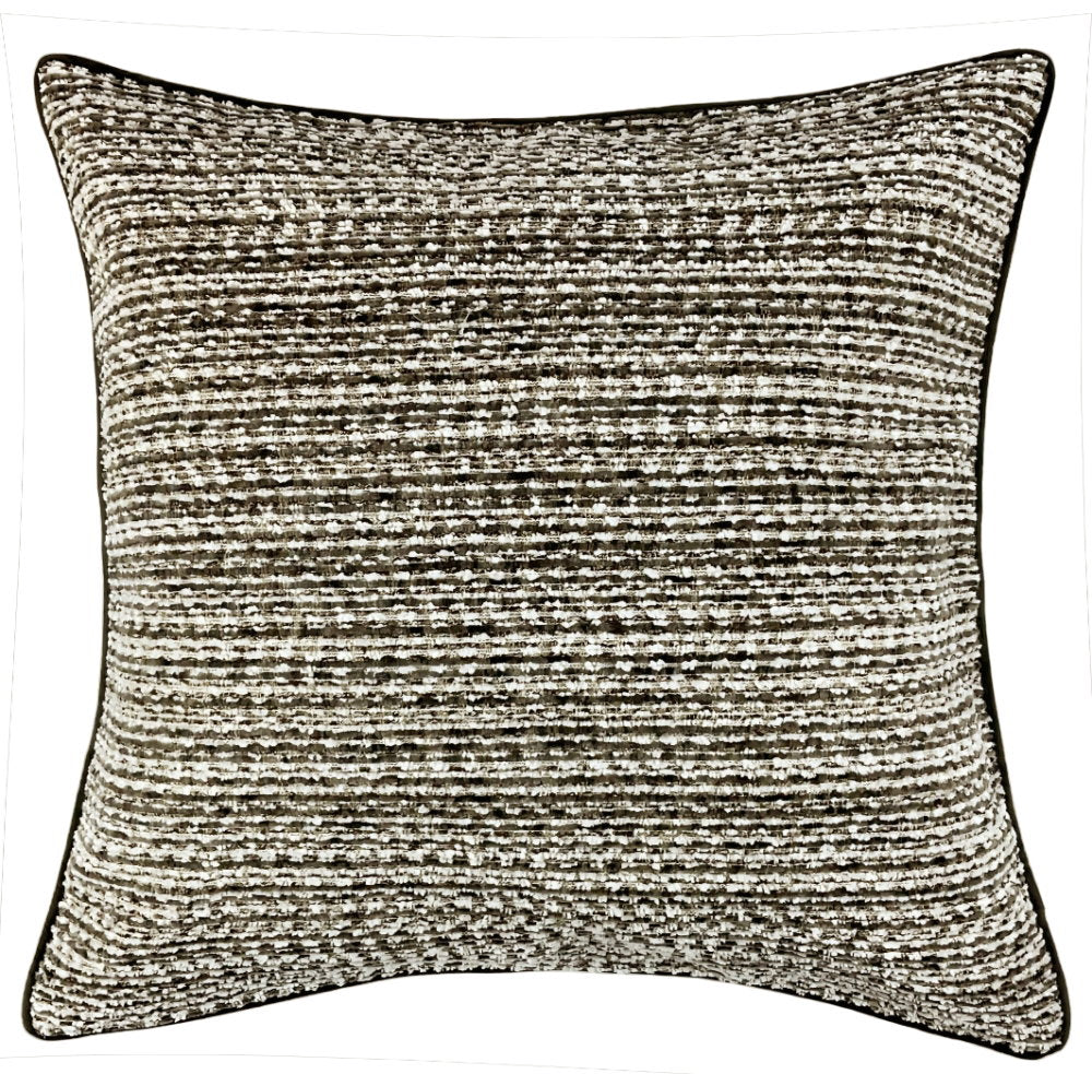 Malini Large Nalvin Choc Cushion