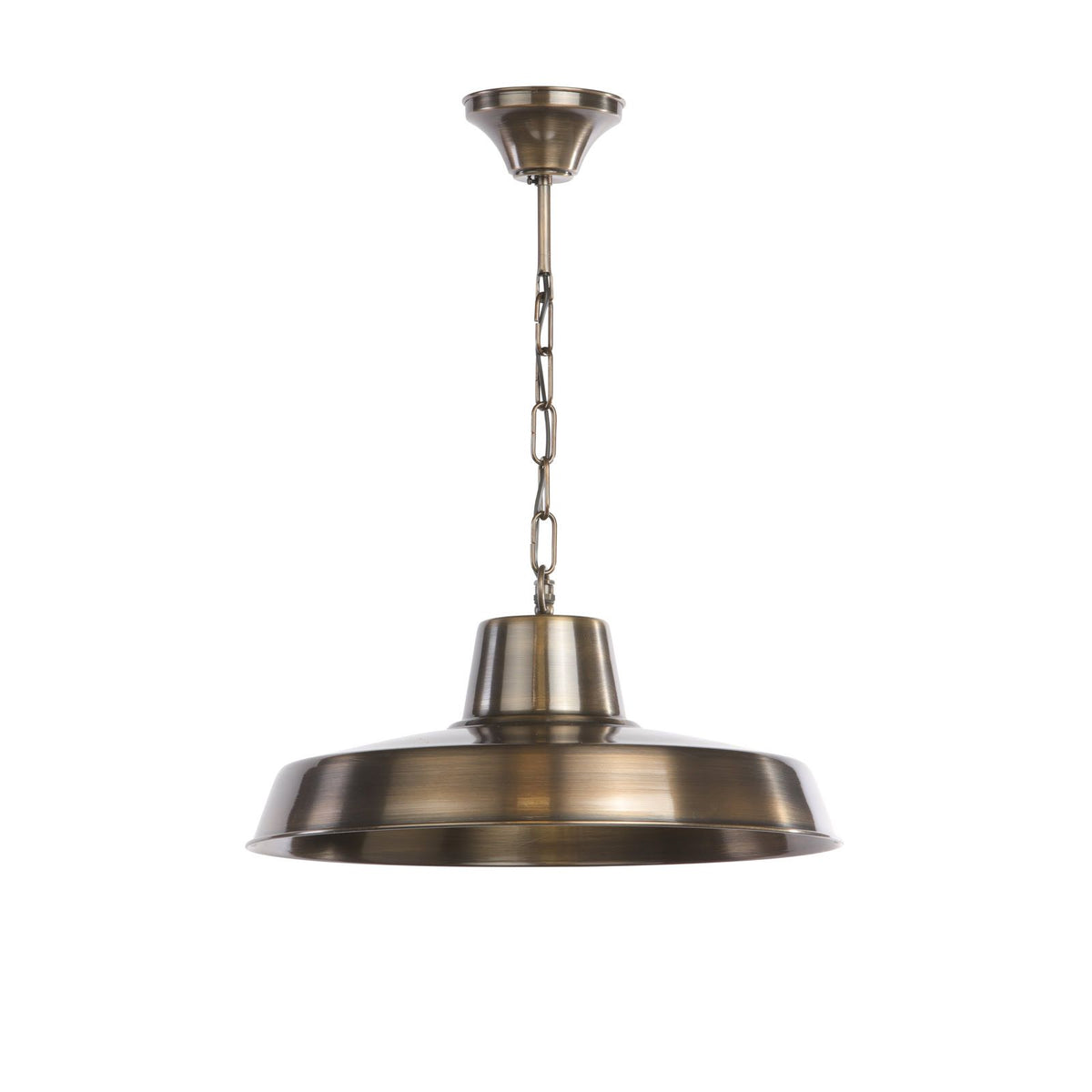 Penzance Antique Brass Outdoor Pendant IP23