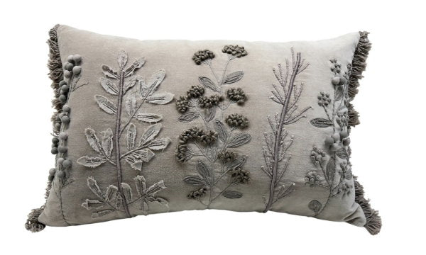 Malini Rectangular Kew Taupe Cushion