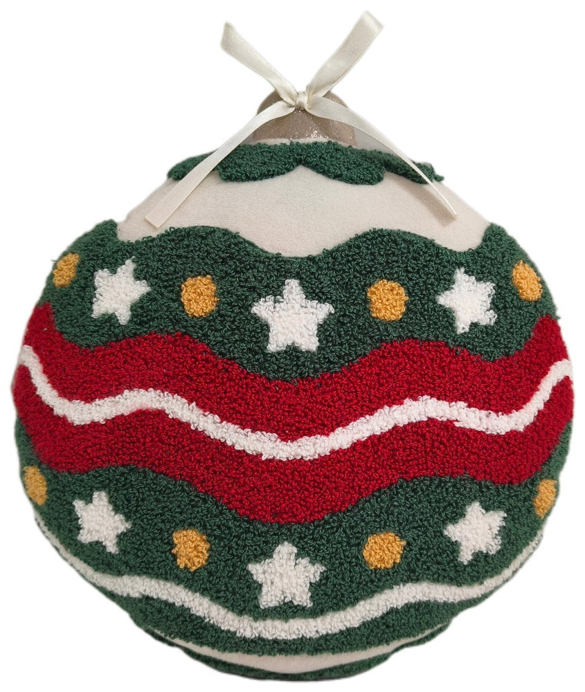 Paul Moneypenny Round Festiveball Cushion