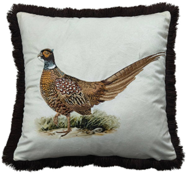Paul Moneypenny Plucking Fabulous Cushion