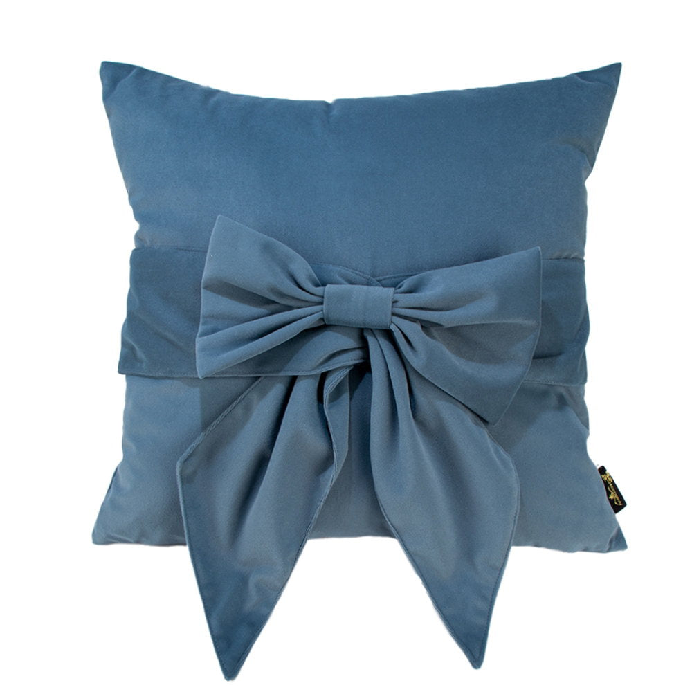 Paul Moneypenny Tiedup Blue Cushion