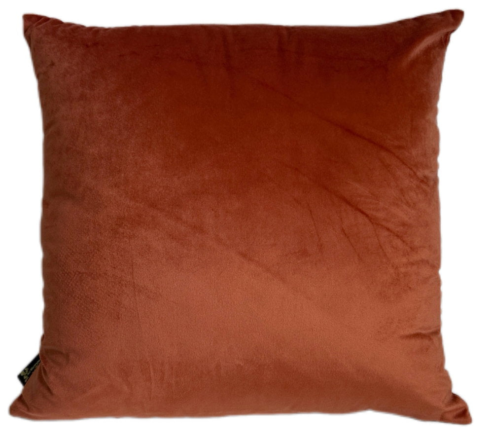 Paul Moneypenny Tiedup Orange Cushion