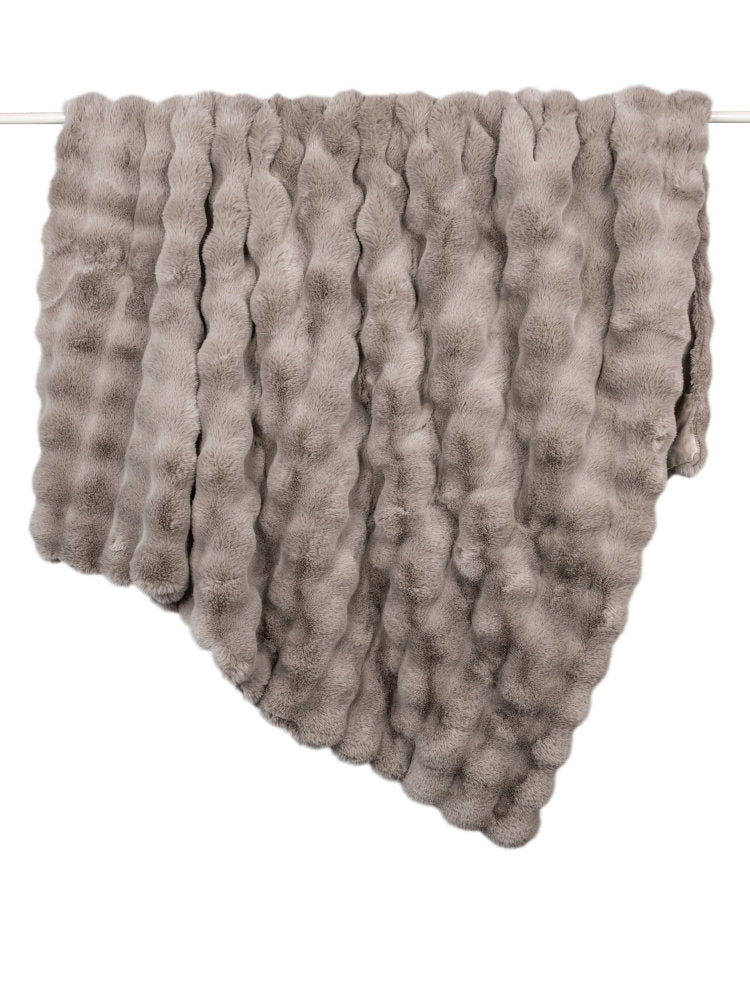 Malini Raffles Taupe Throw
