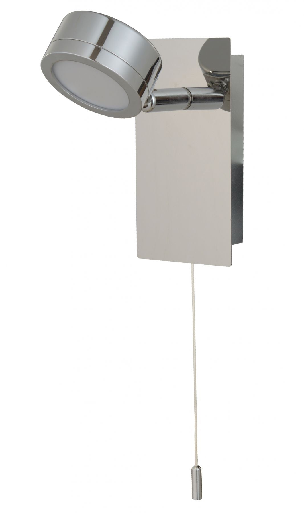 Aqua 1 Light Bathroom Wall Light Polished Chrome IP44
