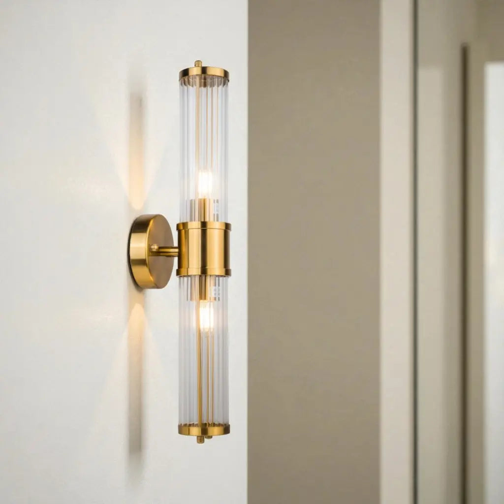 Eleanor 2 Light in Brushed Brass