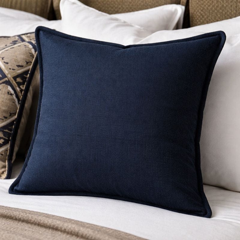 Malini Large Tia Navy Cushion