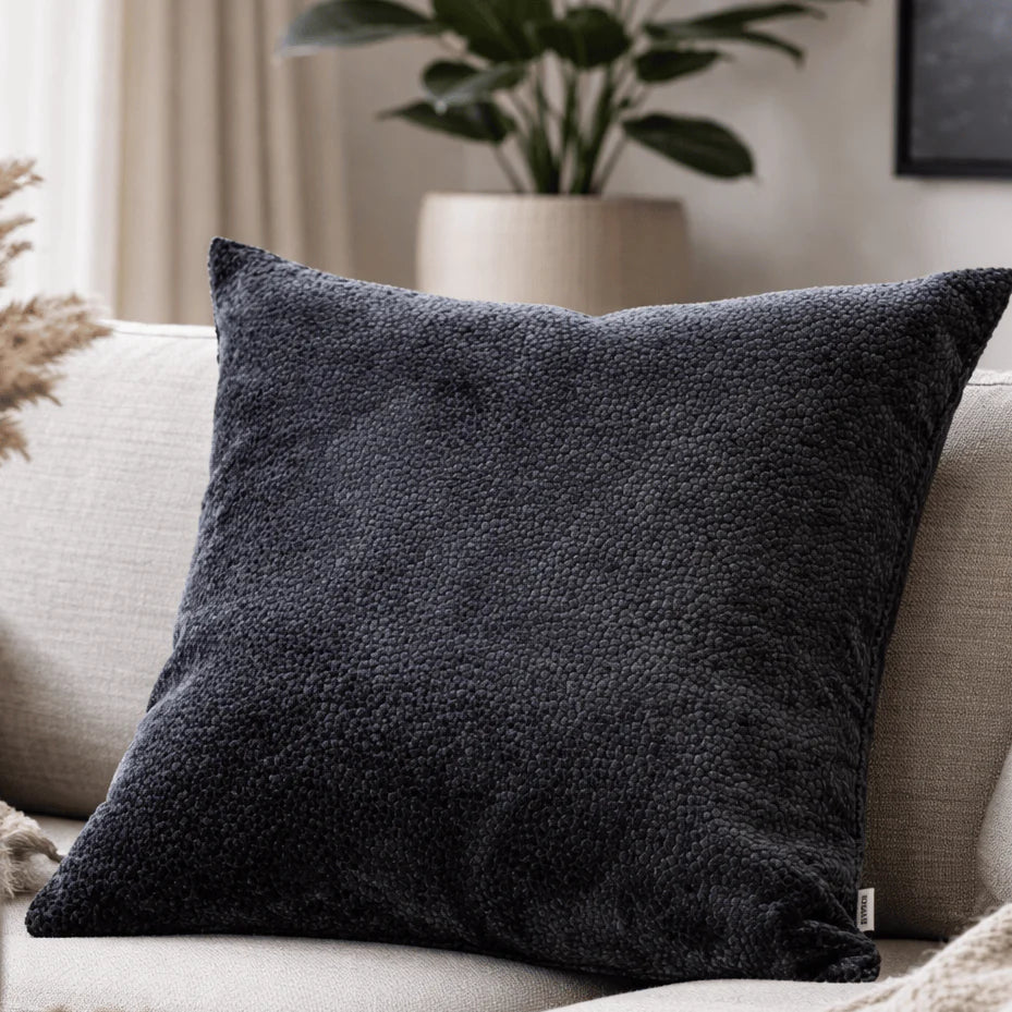 Malini Small Bingham Navy Cushion