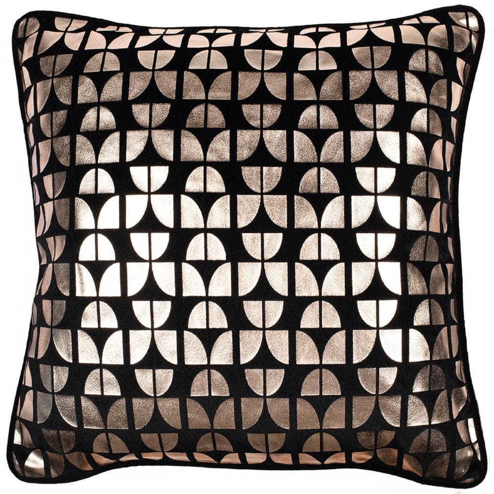 Paul Moneypenny Black & Gold Cushion