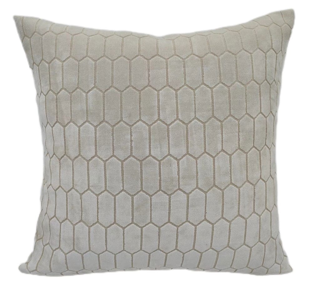 Malini Albie Small Ivory Cushion
