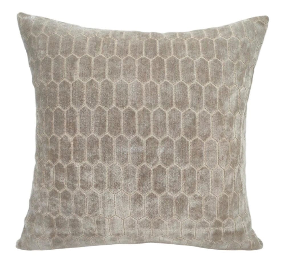 Malini Albie Small Taupe Cushion