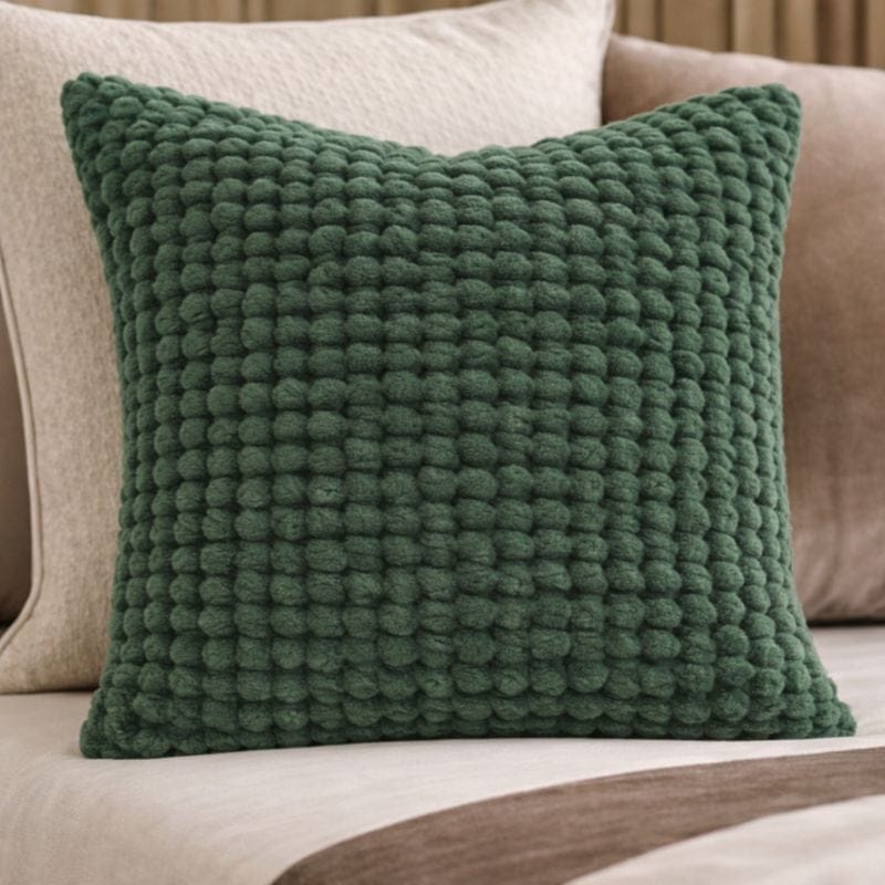 Malini Large Tuffra Olive Cushion