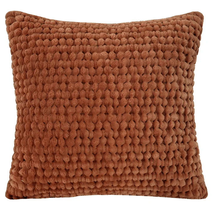 Malini Large Tuffra Rust Cushion