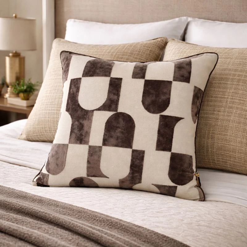 Paul Moneypenny Small Chillpill Chocolate Cushion