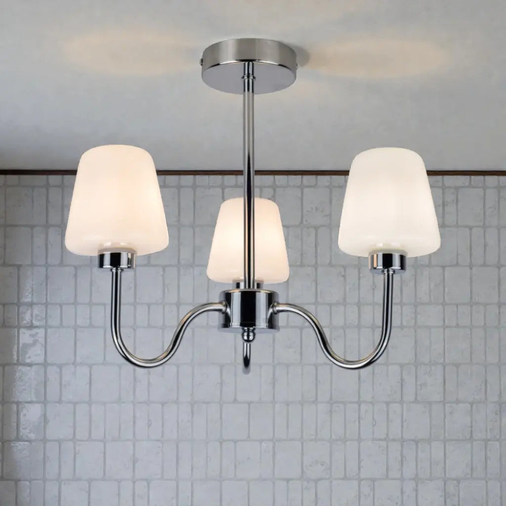 Marina 3 Light in Polished Chrome