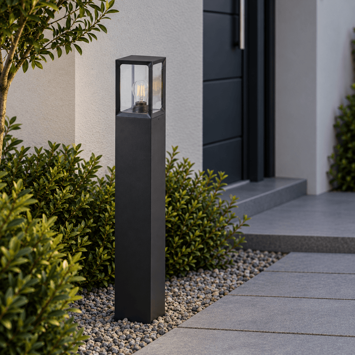 Rockwell Anthracite 900mm Bollard