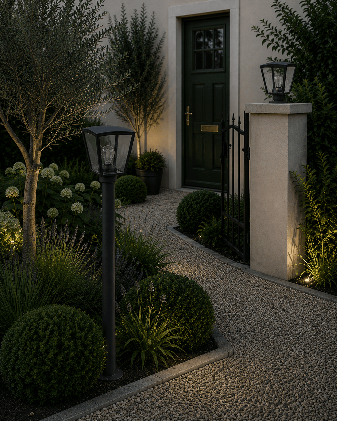 Sawyer 1100mm Anthracite Post Light