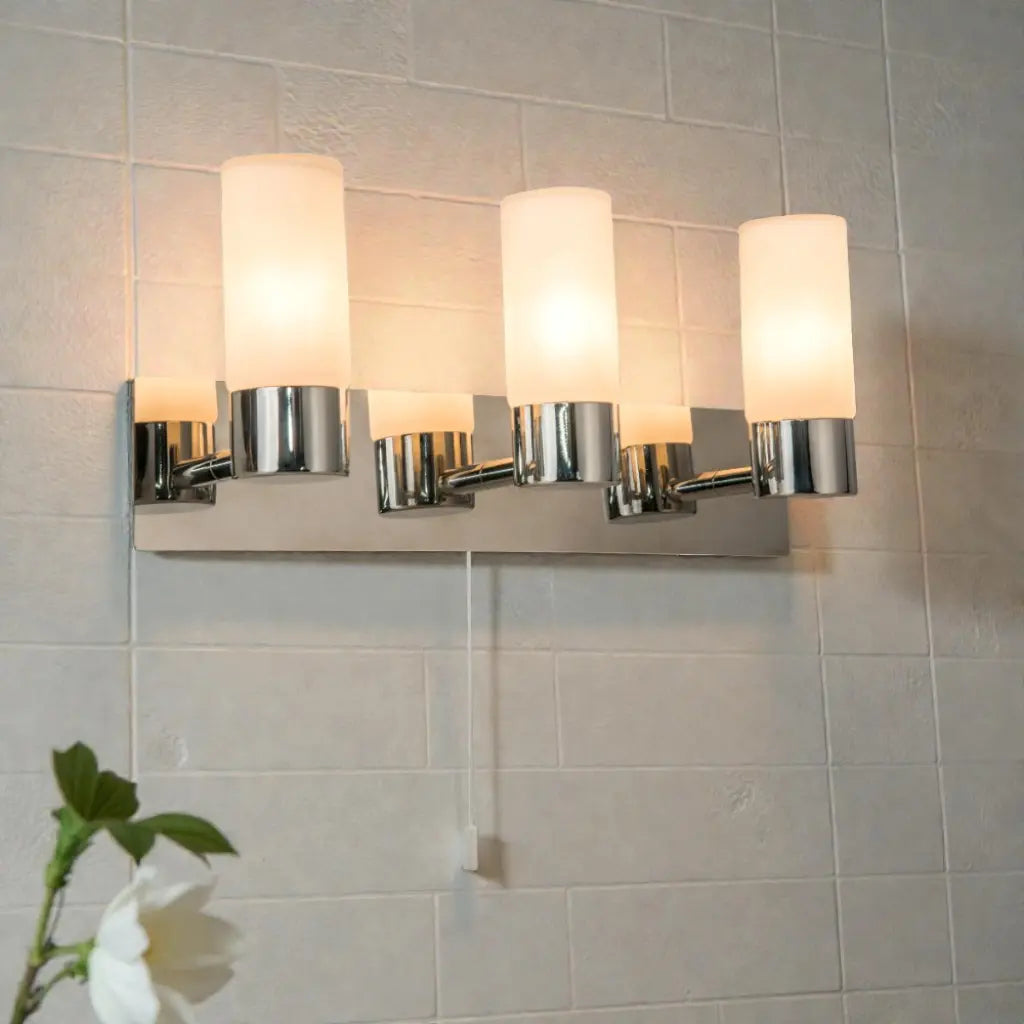 Talia 3 Light Wall in Polished Chrome